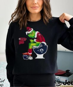 San Francisco 49ers Grinch Los Angeles Rams Toilet Seattle Seahawks Helmet T Shirt