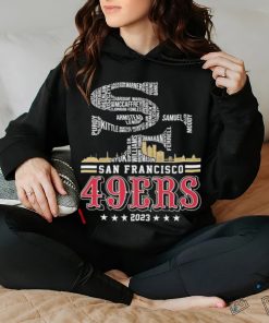 San Francisco 49ers Logo Players Name 2023 Playoff shirt