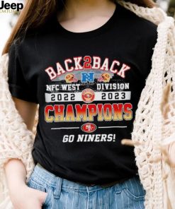 San Francisco 49ers NFC West Division 2022 2023 Champions Go Niners T Shirt