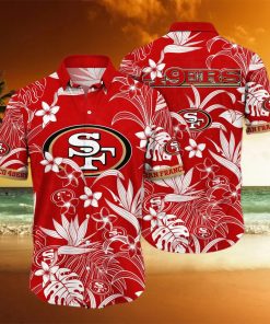 San Francisco 49ers NFL For Sports Fan Full Print Hawaiian Beach Shirt