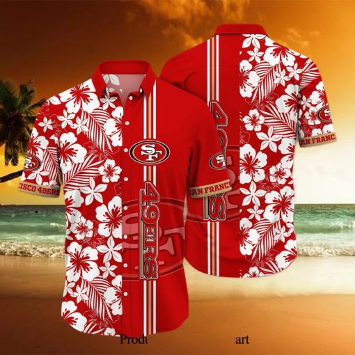 San Francisco 49ers NFL For Sports Fan Full Print Hawaiian Style Shirt