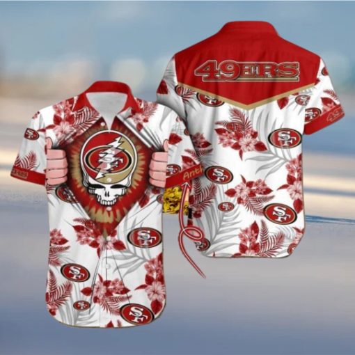 San Francisco 49ers NFL Grateful Dead Hawaiian Shirt