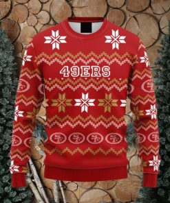 San Francisco 49ers NFL Limited Ugly Sweater Sweatshirt Warm Gift Christmas