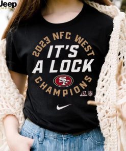 San Francisco 49ers Nike Toddler 2023 NFC West Division Champions T Shirt