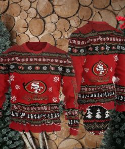 San Francisco 49ers Sweater All Over Print 3D fans Ugly Christmas Sweater