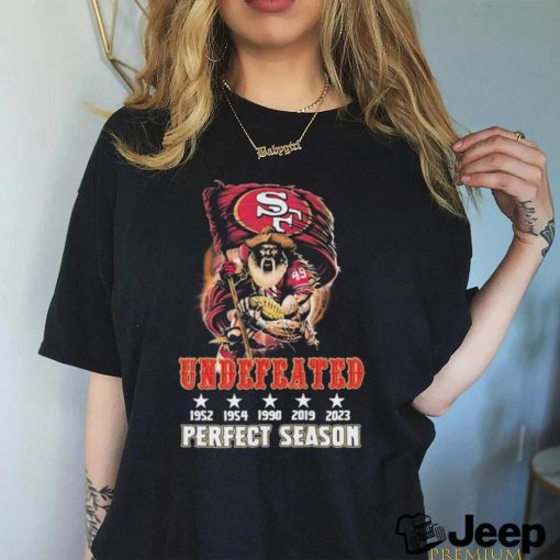 San Francisco 49ers Undefeated 5 Time Perfect Season Shirt