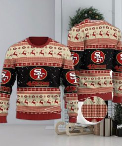 San Francisco 49ers Vintage Xmas Ugly Christmas Sweater