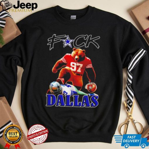 San Francisco 49ers football Nick Bosa vs Chauncey Golston f ck Dallas funny shirt