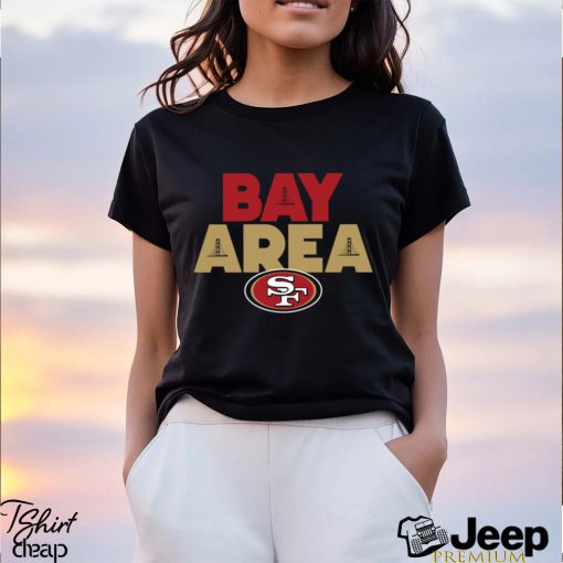 San Francisco 49ers team bay area American foolbal logo shirt