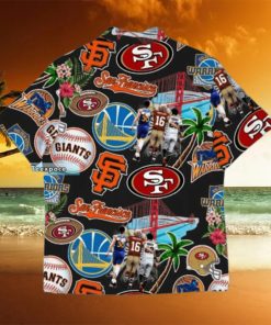 San Francisco City Of Champions Hawaiian Shirt 49ers Hawaiian Shirt Aloha Shirt Hawaiian Beach Short