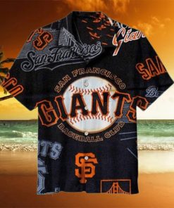 San Francisco Giants Baseball MLB Hawaiian Shirt 49ers Hawaiian Shirt Hawaiian Gift Aloha Shirt