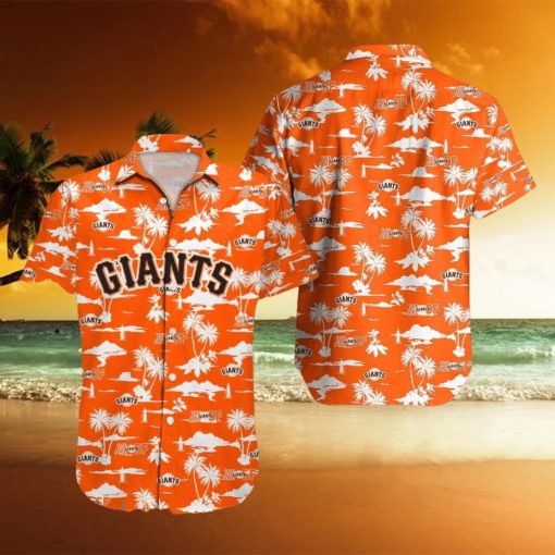 San Francisco Giants MLB Hawaiian Shirt Coconut Pattern Shirt
