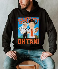 San Francisco Giants Shohei Ohtani cartoon shirt