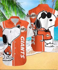 San Francisco Giants Snoopy Red Baron Target Hawaiian Shirt