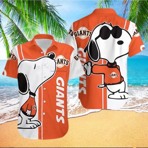 San Francisco Giants Snoopy Red Baron Target Hawaiian Shirt