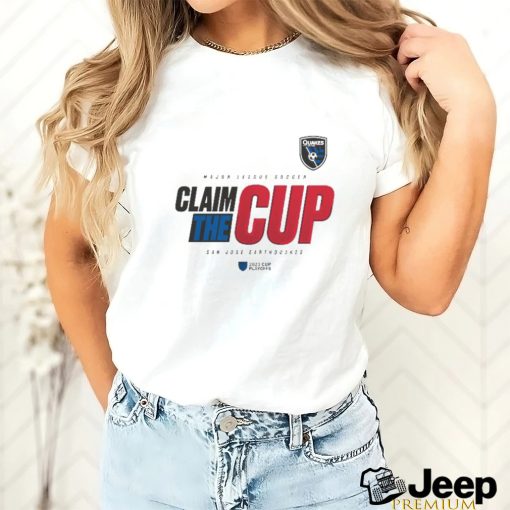 San Jose Earthquakes Fanatics Branded 2023 MLS Cup Playoffs T Shirt