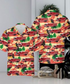 San Jose Fire Department Summer Beach Gift 3D Hawaiian Shirt