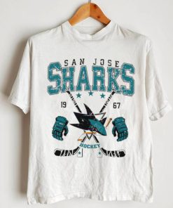 San Jose Sharks NHL 1967 hockey retro logo shirt