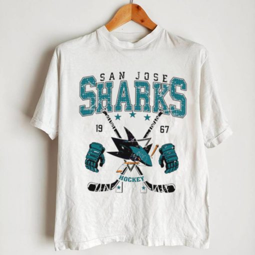 San Jose Sharks NHL 1967 hockey retro logo shirt