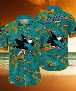 San Jose Sharks NHL Flower Hawaiian Shirt Special Gift For Fans