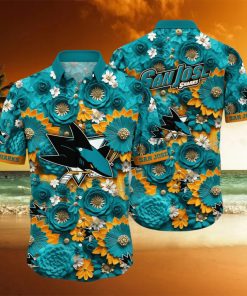 San Jose Sharks NHL Hawaiian Shirt For Men And Women Fans