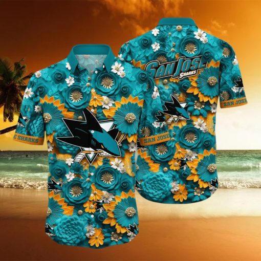 San Jose Sharks NHL Hawaiian Shirt For Men And Women Fans