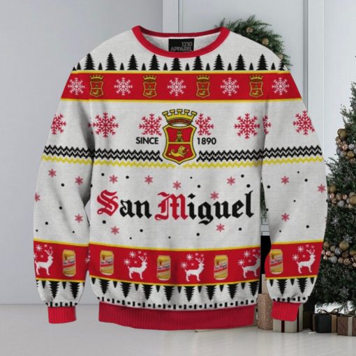 San Miguel 3D Printed Christmas Sweater