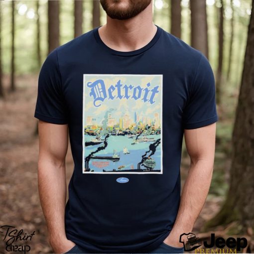 Sanadetroit Merch Detroit River Shirt