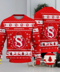 Sandvikens IF 3D Ugly Christmas Sweater For Men And Women Sport Fans