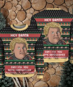 Sandwiches For Santa Bad Santa Sandwiches Christmas Sweater