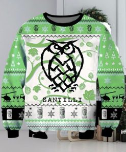SantIlli Beer Ugly Christmas Sweater, Gift for Christmas Holiday