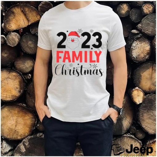 Santa 2023 family Christmas shirt