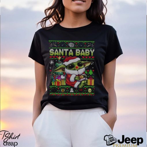 Santa Baby Yoda Christmas T Shirt