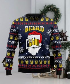 Santa Beerd Ugly Christmas Sweater