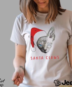 Santa Cat Christmas shirt