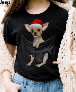 Santa Chihuahua funny Christmas shirt