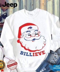 Santa Claus Buffalo Bills Billieve Christmas T Shirt