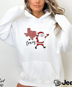 Santa Claus Casual Texas Christmas Shirt