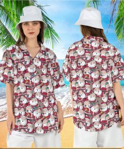 Santa Claus Christmas Vibes Hawaiian Shirt