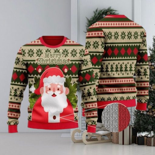 Santa Claus Funny Gift Ugly Christmas Sweater Unisex 3D Sweater Christmas Gift