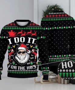 Santa Claus I Do It For The Ho’s Ugly Christmas Sweater Xmas Men And Women Christmas Gift