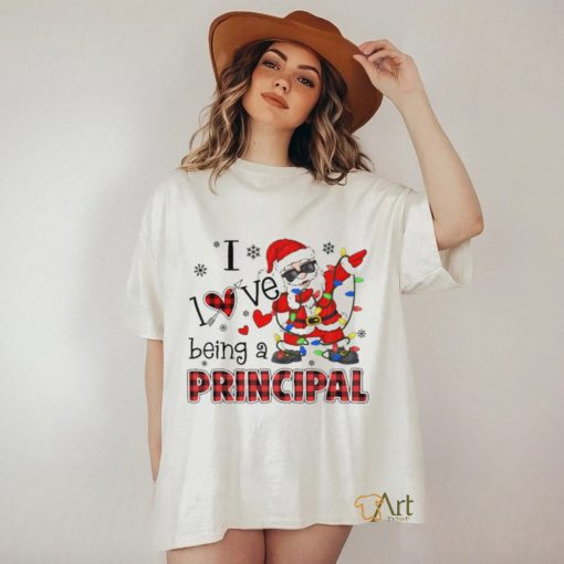 Santa Claus I love being a Principal Christmas 2023 t shirt