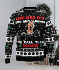 Santa Claus Love Gym Ugly Christmas Sweater – Christmas Gifts For Frends