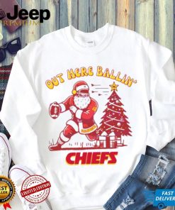 Santa Claus Out Here Balling Chief Shirt