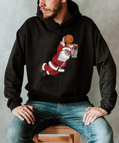 Santa Claus Playing Basketball Funny Christmas' Men's Tall T Shirt