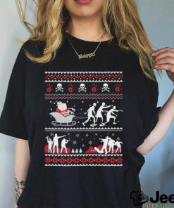 Santa Claus The Walking Dead Ugly Christmas shirt