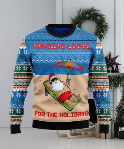 Santa Claus Ugly Christmas Sweater Gift Men Women