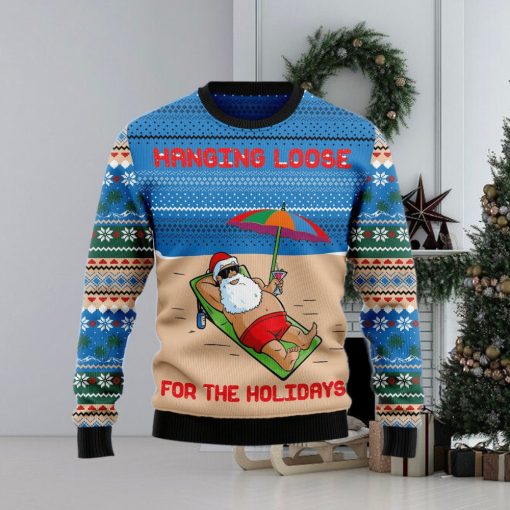 Santa Claus Ugly Christmas Sweater Gift Men Women