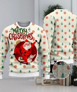 Santa Claus Ugly Christmas Sweater Unisex 3D Sweater Christmas Gift