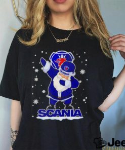 Santa Claus dabbing Scania Christmas shirt